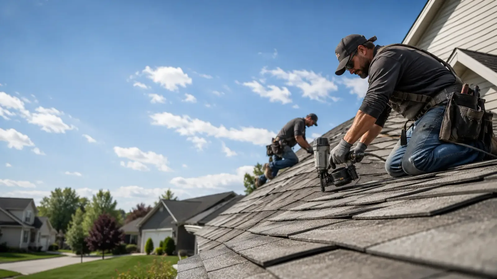 Storm Damage Roof Repair in Patton, CA near me
